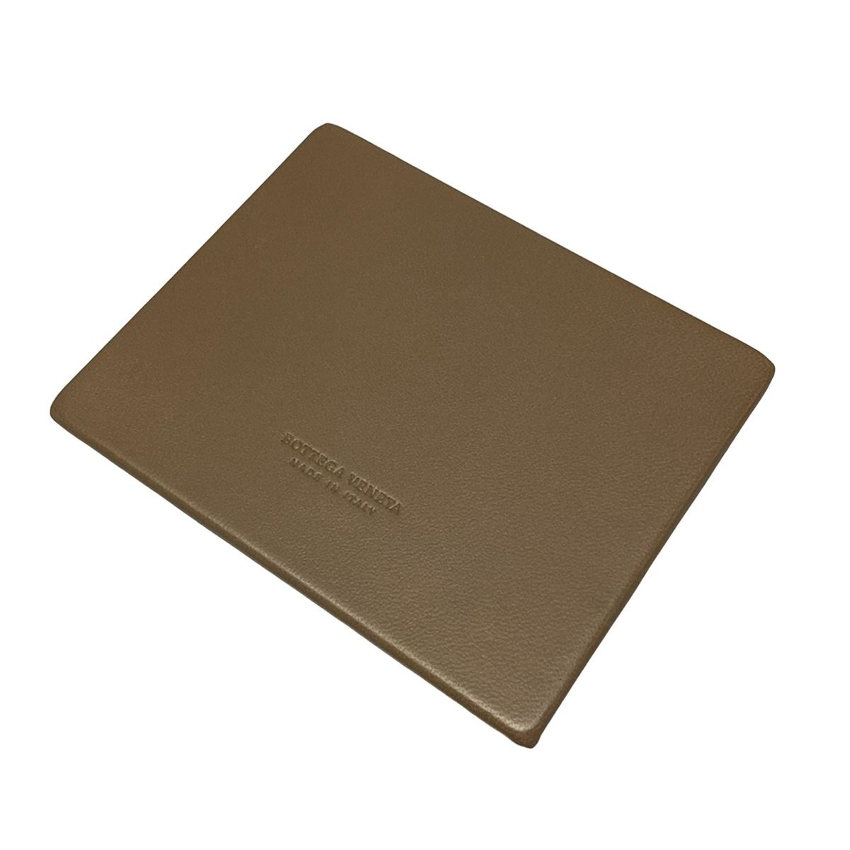 BOTTEGA VENETA ボッテガヴェネタ ミラー - ベージュ ミラー レザー