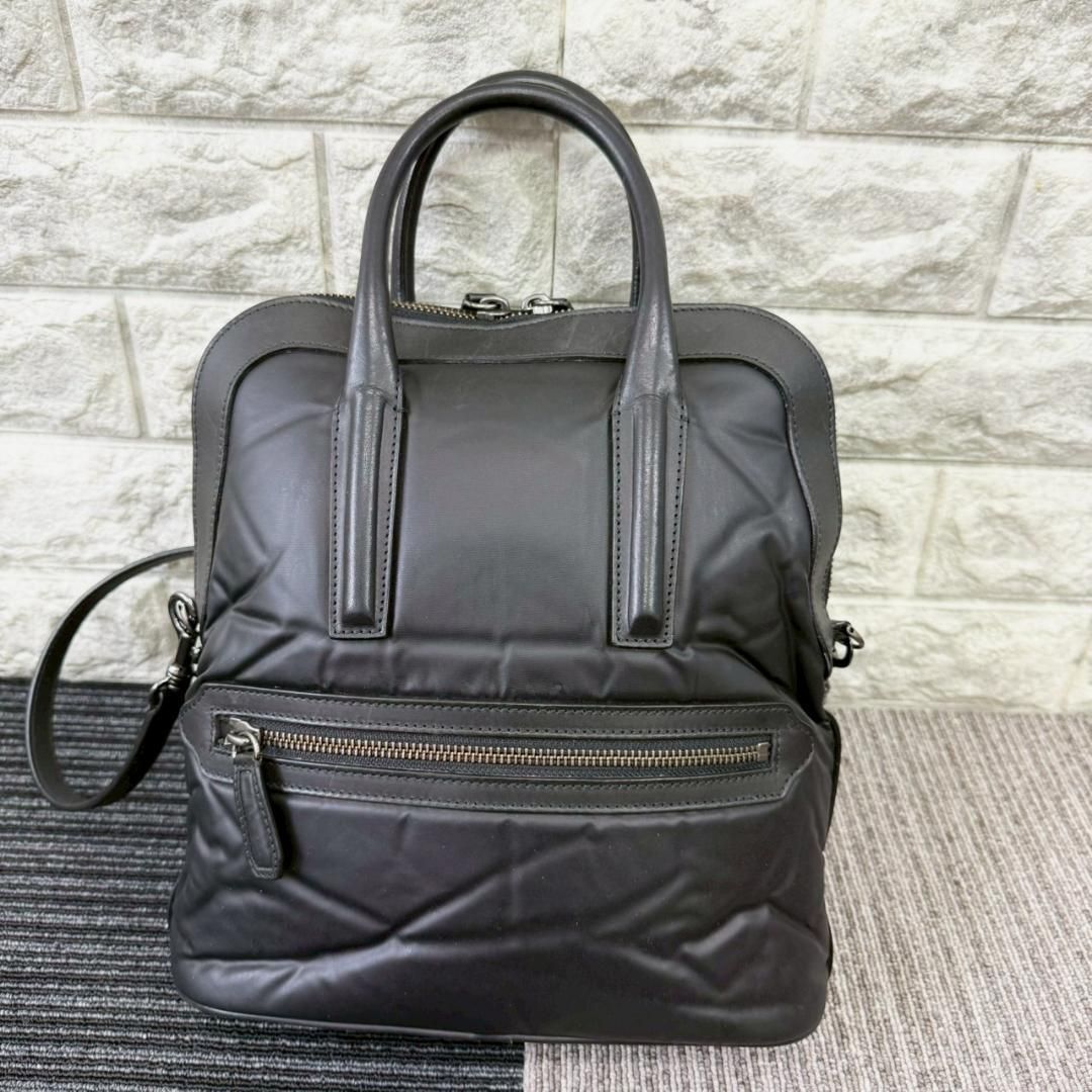 超 ハンティングワールド 2way バチュー ショルダーバック ブラック DECORATOM_COM_BR