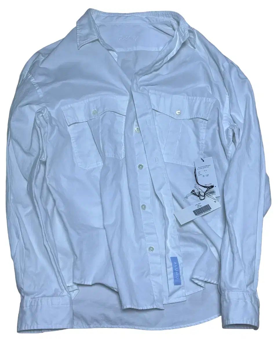 ポータークラシック ロールアップコットンリネンシャツ ALUMO