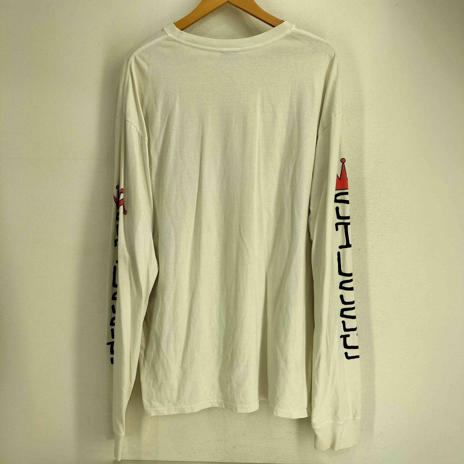 ステューシー Stussy グアテマラ製 ロゴプリント L S Tシャツ メンズ import XL