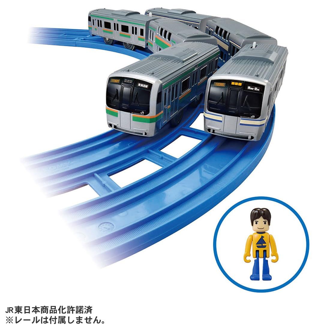タカラトミー TAKARA TOMY プラレール ありがとう!E 217系横須賀色＆湘南色ダブルセット 電車 列車 おもちゃ 3歳以上