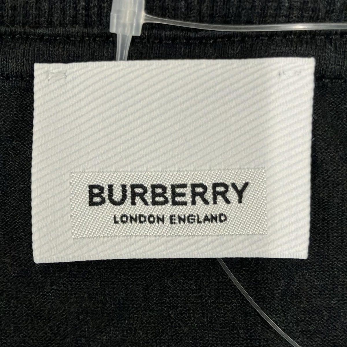 BURBERRY LONDON ENGLAND バーバリーロンドンイングランド 半袖Tシャツ サイズXS TP - 黒 クルーネック 半袖(Tシャツ) Tシャツ カットソー