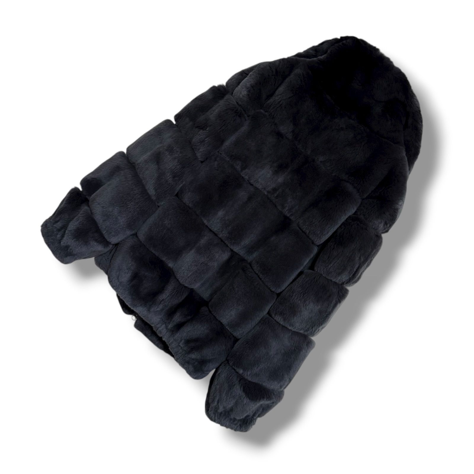 極美品 Deuxieme Classe 取扱 LOU ANDREA ふわふわ豪華ファーブルゾン