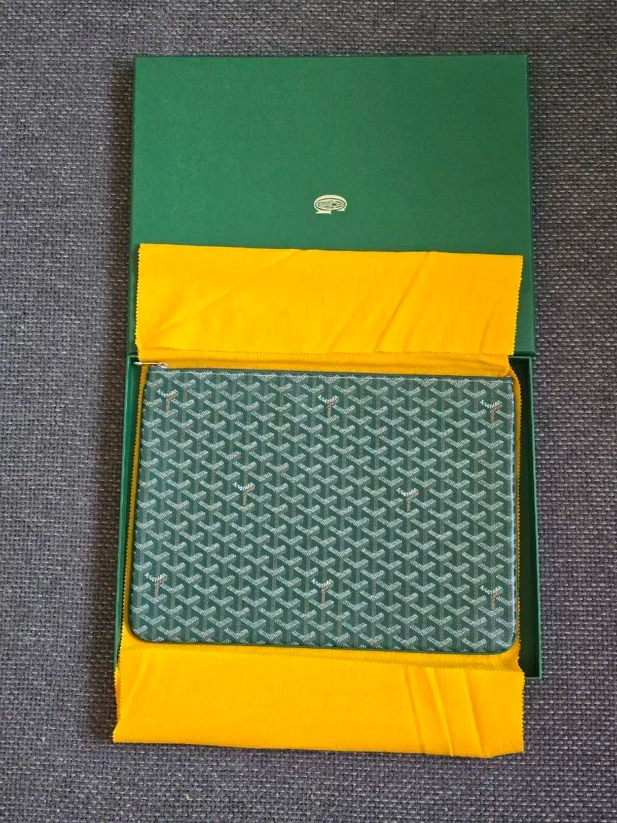 Masion Goyard 瀬名 泉 クラッチバッグ グリーン GM