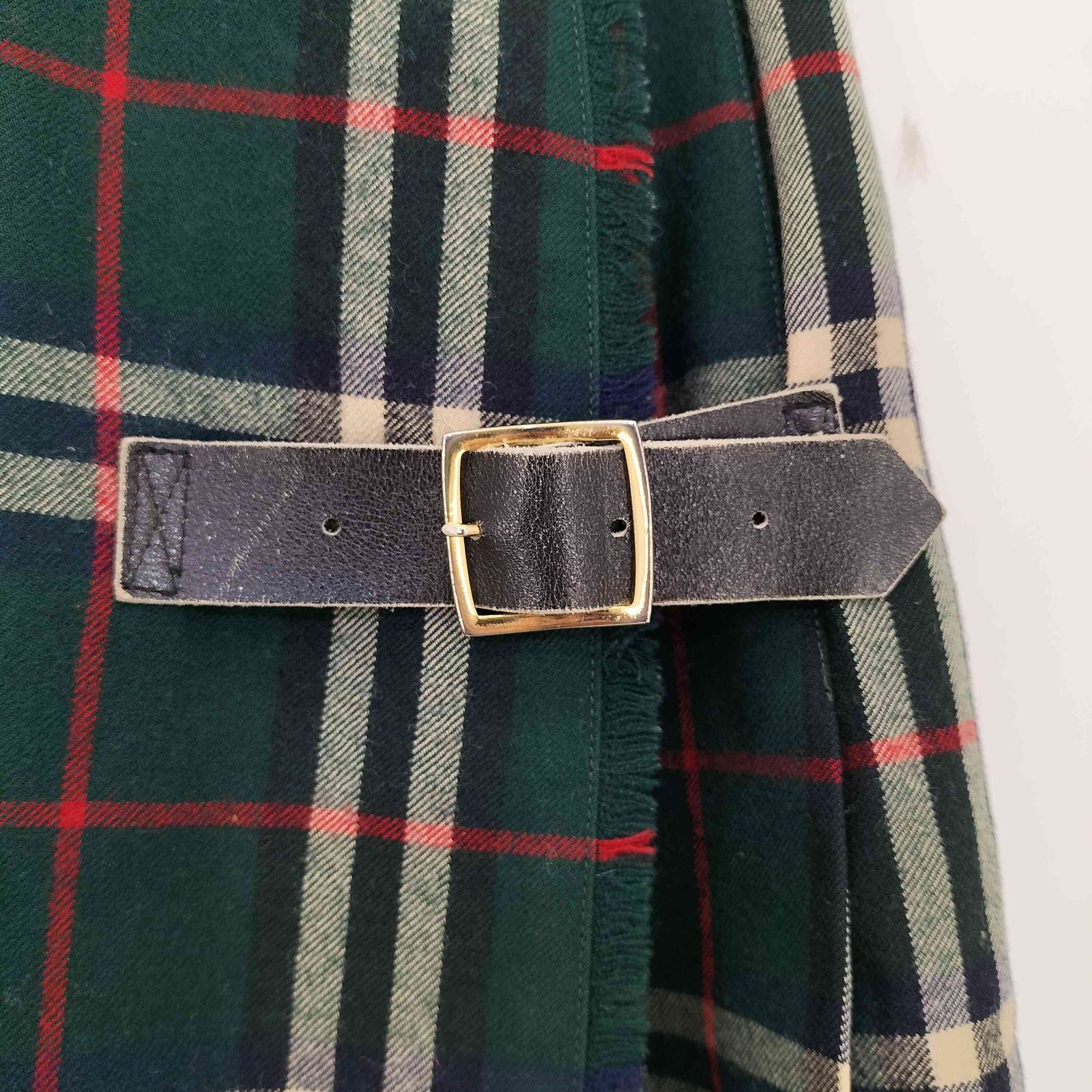 バーバリーズ BURBERRYS 90s 緑タグ ノバチェック 巻きスカート