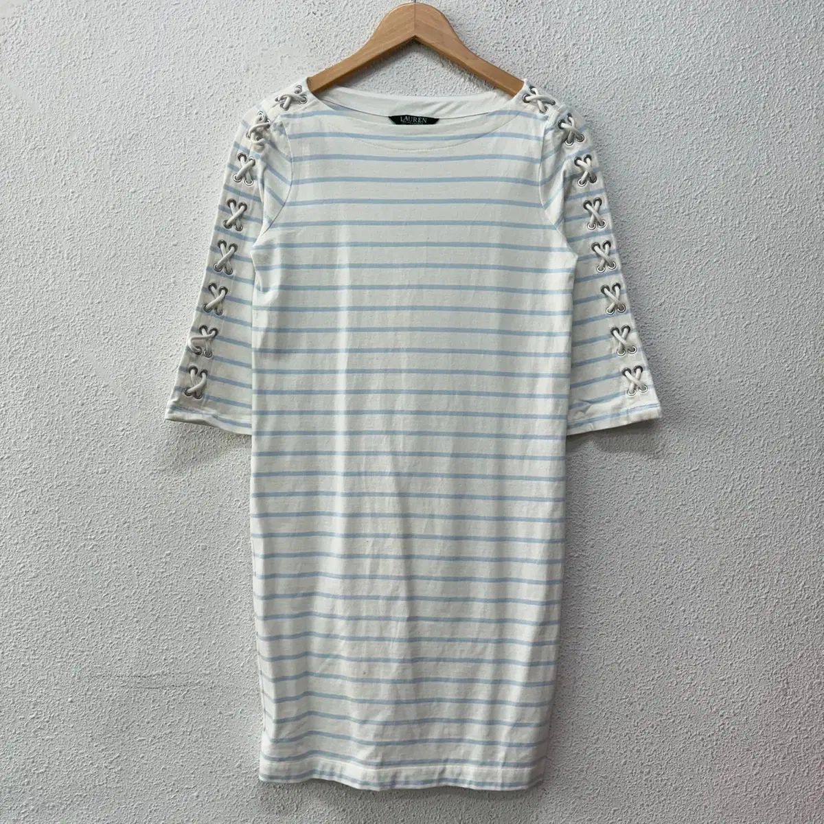 S ラルフローレン レディース ストライプ ストラップ ONE PIECE N5835