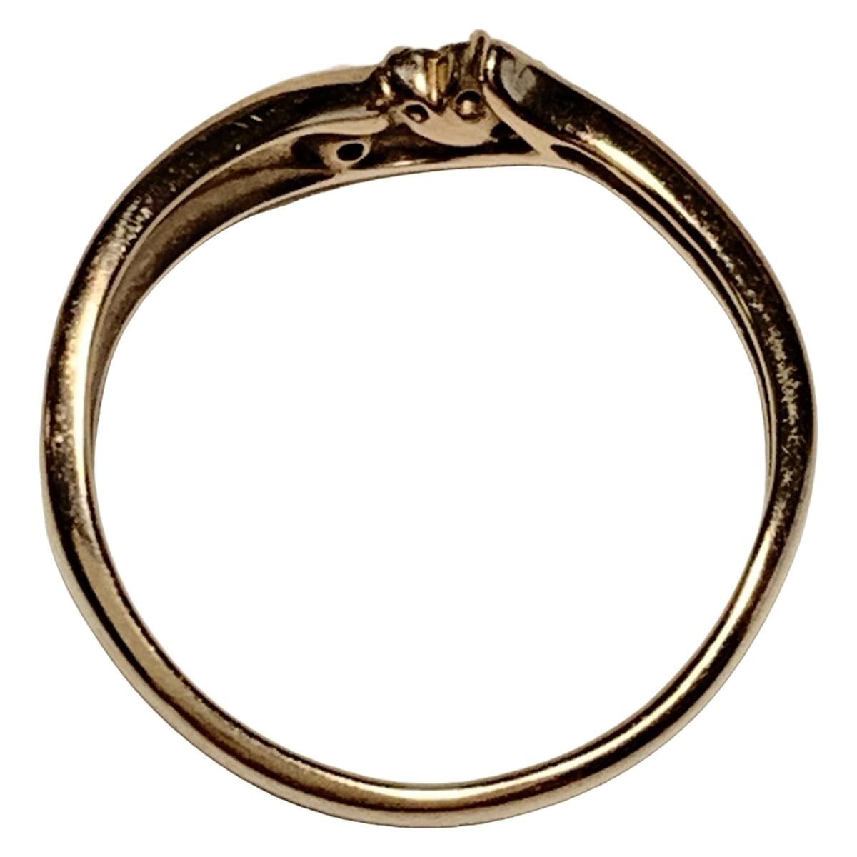 組曲 KUMIKYOKU クミキョク リング K10×ダイヤモンド 0.07ct FORTGASGNV_COM_BR