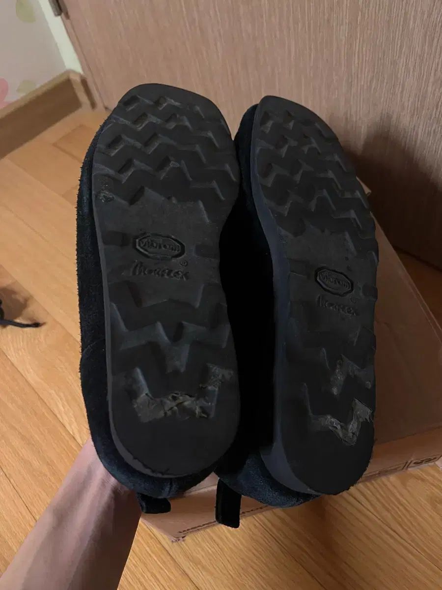  ポリテルプレーンワラビービブラム3 ローファー ブーツ 革靴