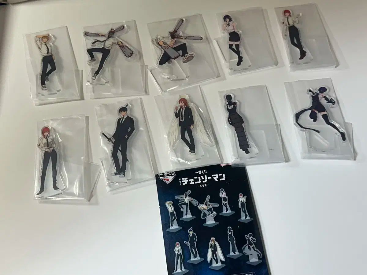 チェンソーマン レゼ編 一番くじ アクリルスタンド デンジ レゼ マキマ アキ 天使 夜