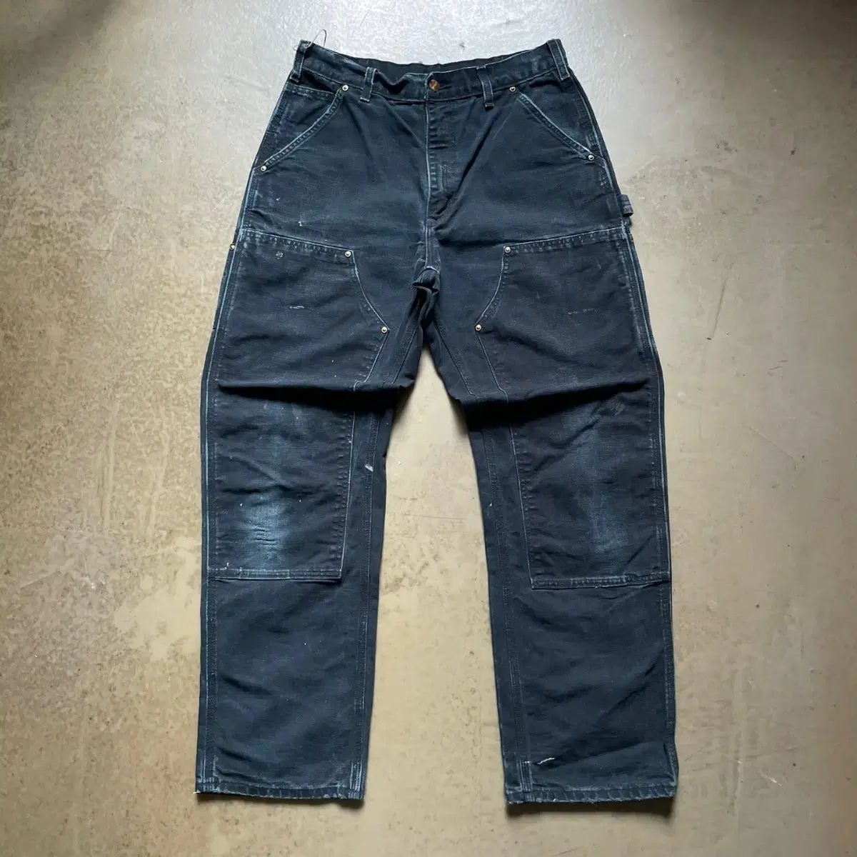 Carhartt カーハート B 01 ダブルニー パンツ ブラック 31