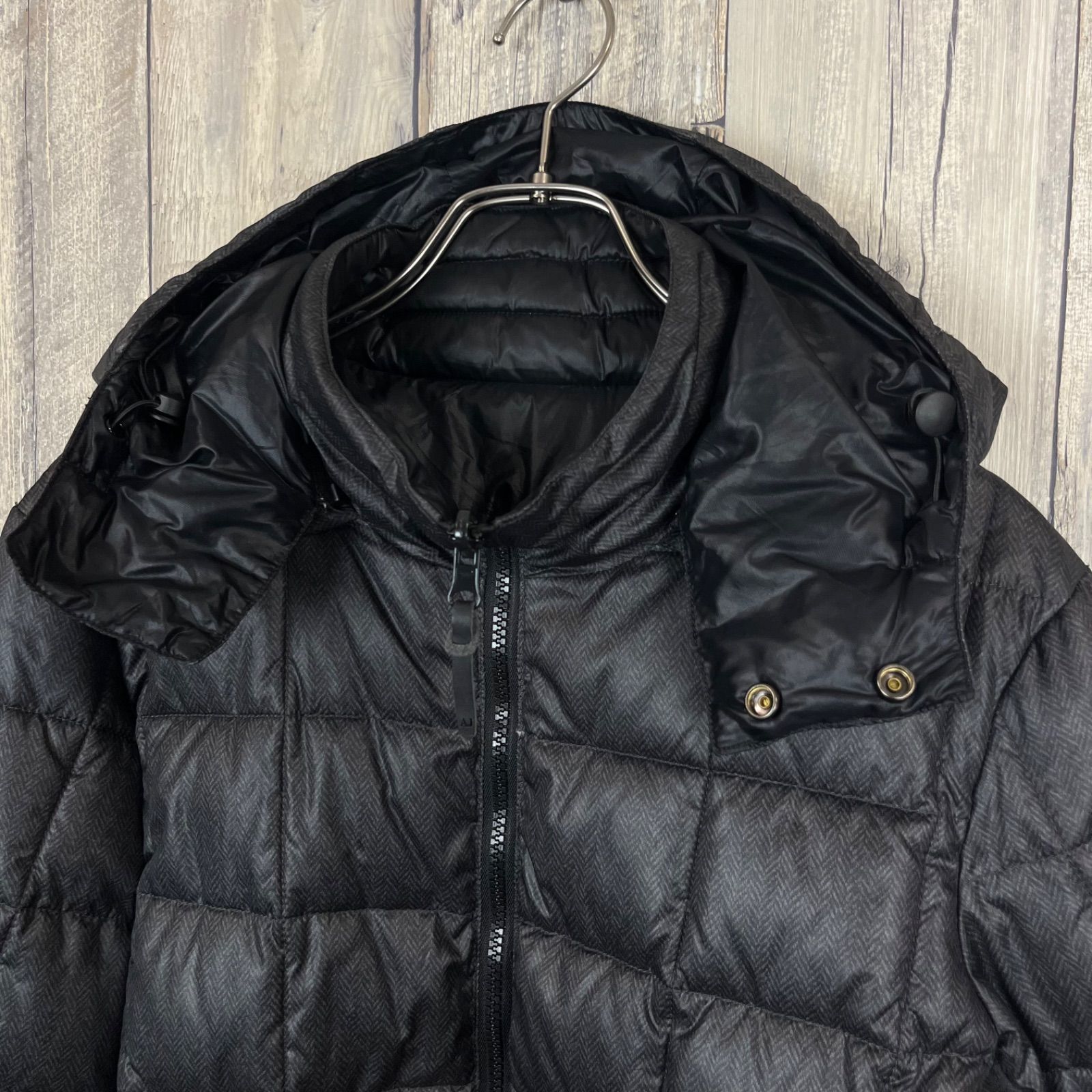 AJ ARMANI JEANS アルマーニ ジーンズ リバーシブル フーディー フード 