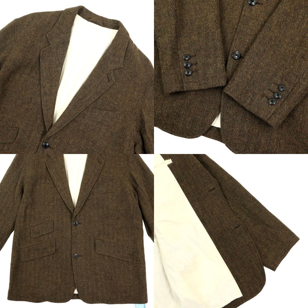 S3417 BEAMS ビームス セットアップ テーラードジャケット パンツ ウールリネン 2Bジャケット ワイドテーパードスラックス KANDAIZUMI_COM