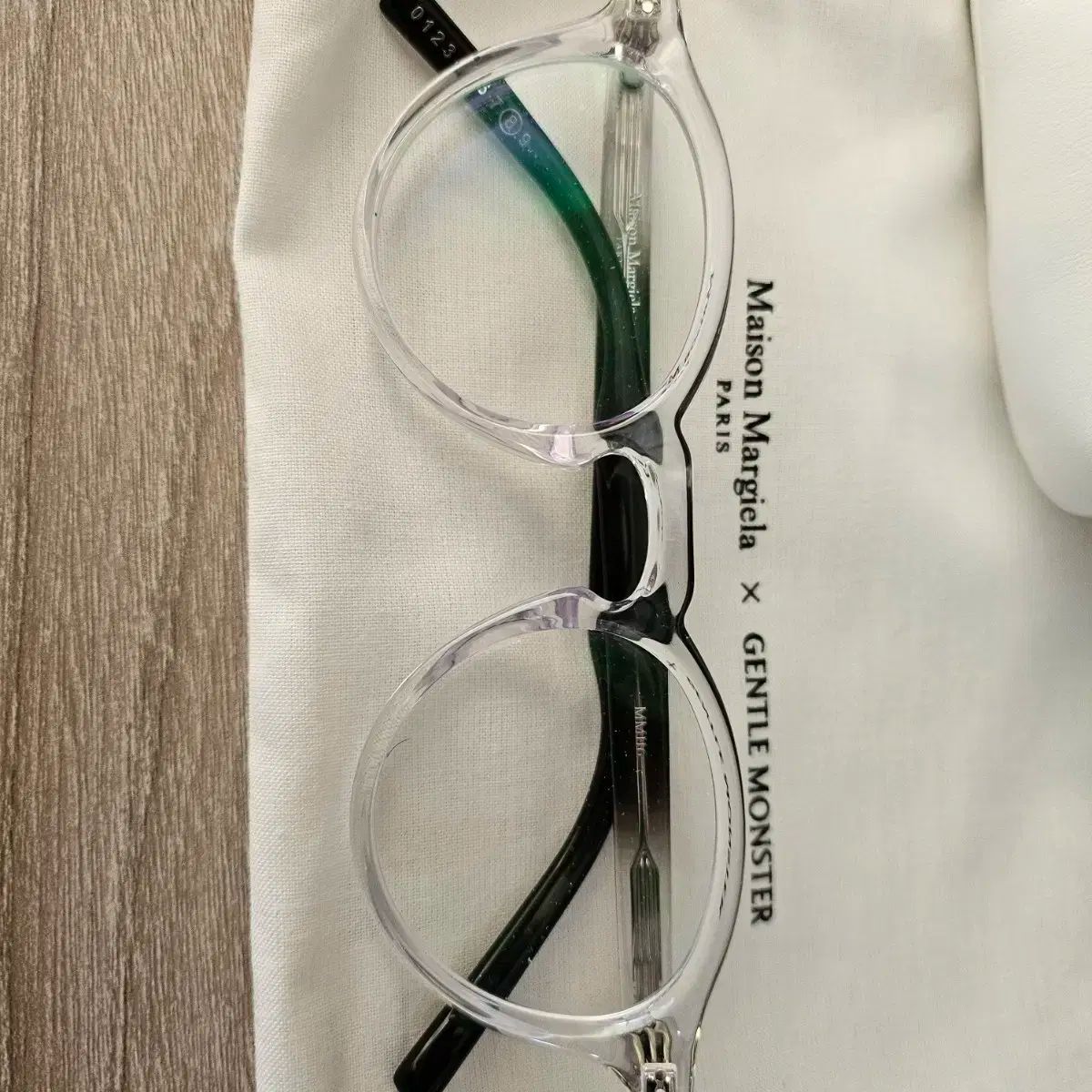 GENTLE MONSTER ジェントルモンスター X Maison Margiela メゾンマルジェラ m116 メガネ