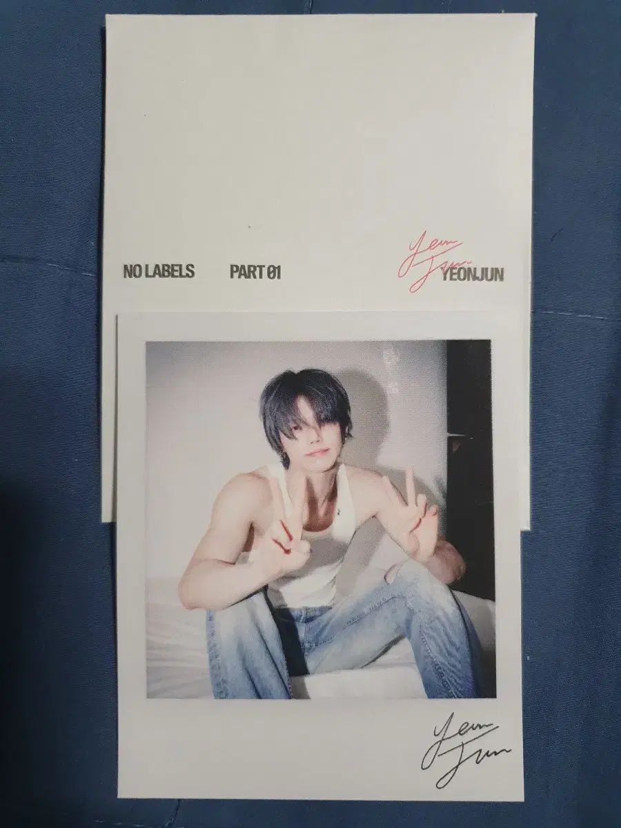 TOMORROW X TOGETHER TXT ヨンジュン YEONJUN チェヨンジュン リースニング パーティー CGV 団体 集合 チェキ ポラロイド トレカ