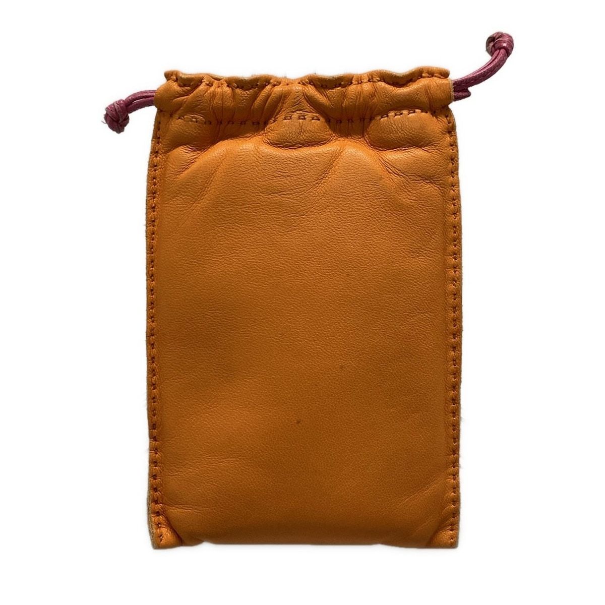 HERMES エルメス ポーチ ポシェットピローPM オレンジ