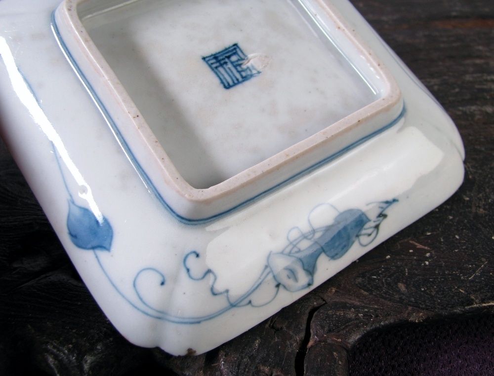 江戸前期 古伊万里染付