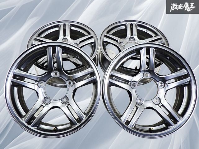 SUZUKI スズキ JB 23 W ジムニー ランドベンチャー ENKEI製 16インチ 5.5 J 22 PCD 139.7 5穴 5 H ホイール単体 4本 棚35 B