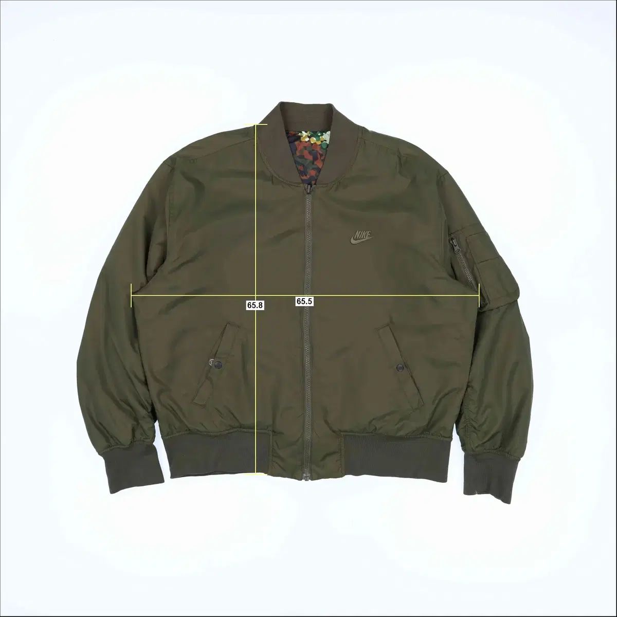 リバーシブル MA-1