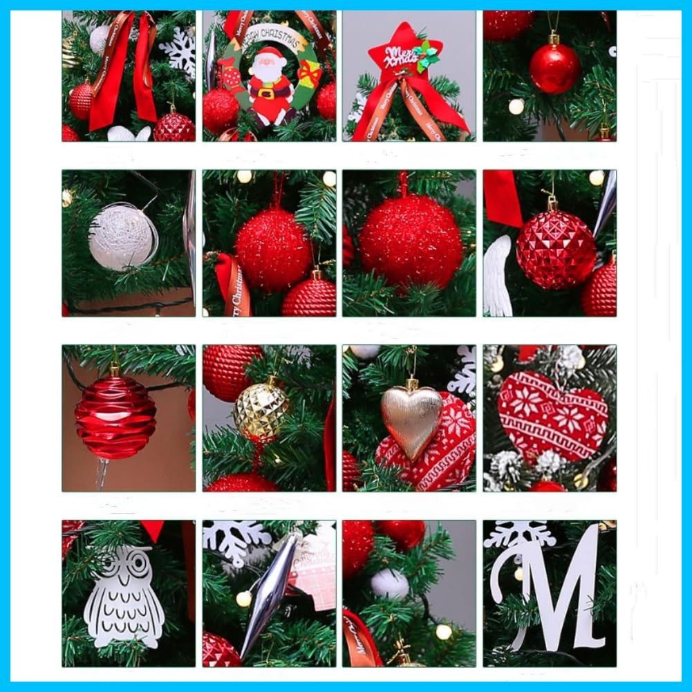 飾り クリスマス 豪華 tree オーナメント付き Christmas LEDライト付き クリスマスツリーセット スカート付き 150cm インテリア クリスマスツリー 商店