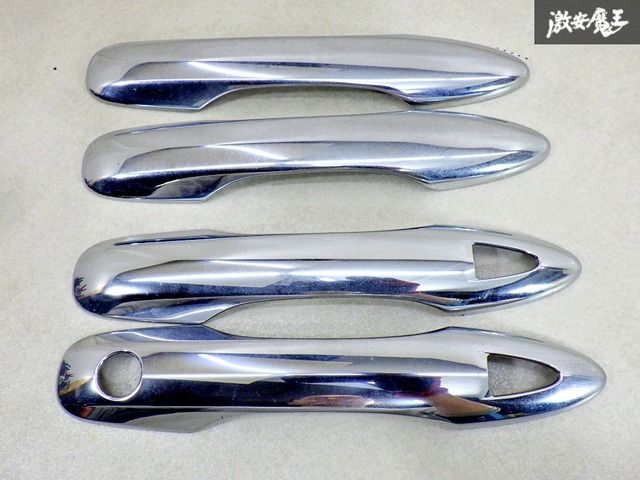 ストア モデリスタ トヨタ ZVW 50 プリウス ドアハンドル メッキ 1台分 棚19 D 1