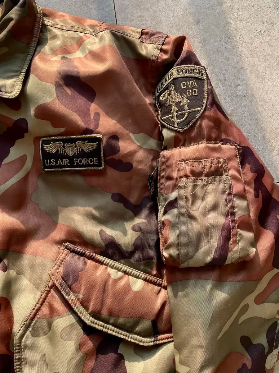 カモフラージュ フライトジャケット