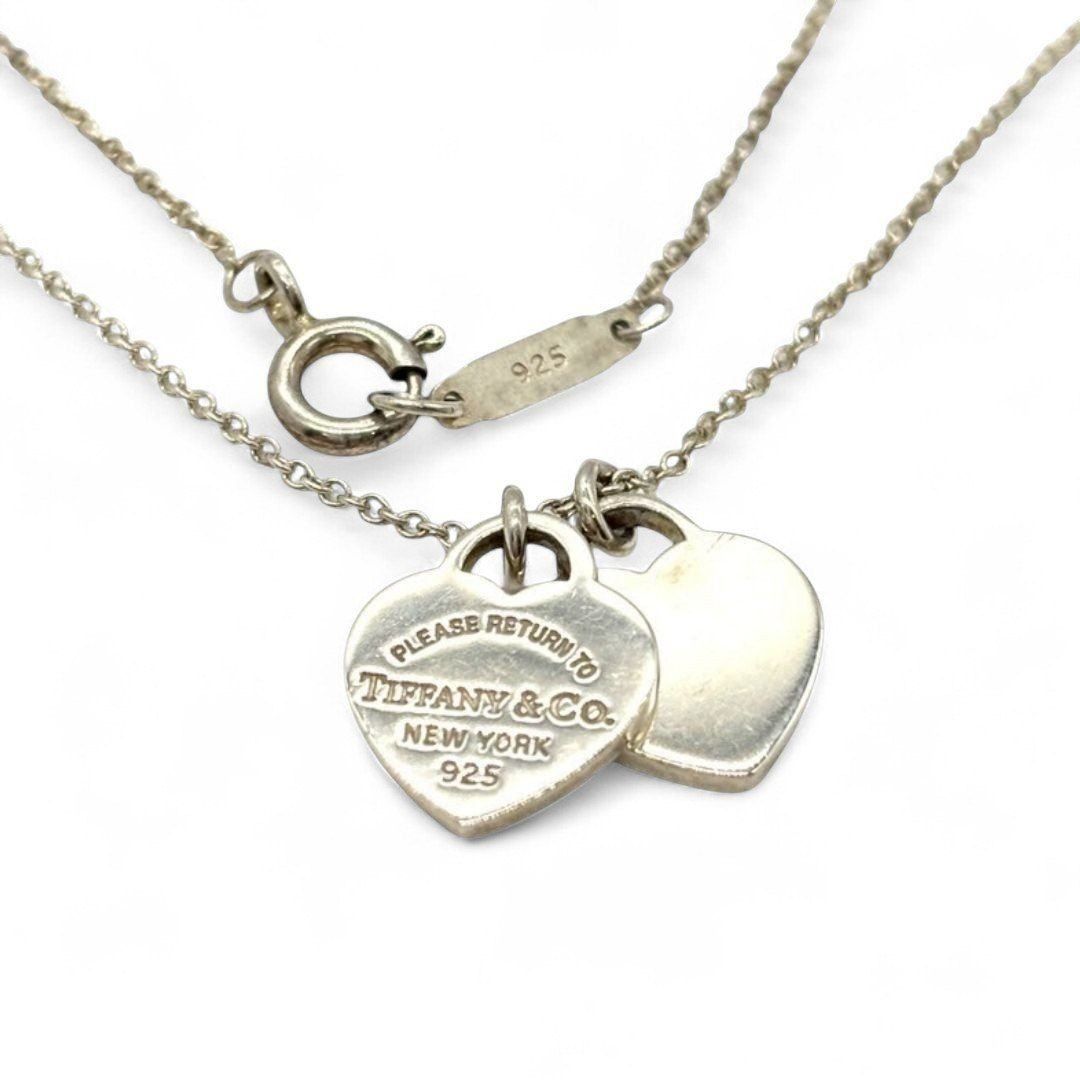 毎日を輝かせる 私へのご褒美 Tiffany - Co. ティファニー リターントゥネックレス ハートタグ SV925 レディース シルバー