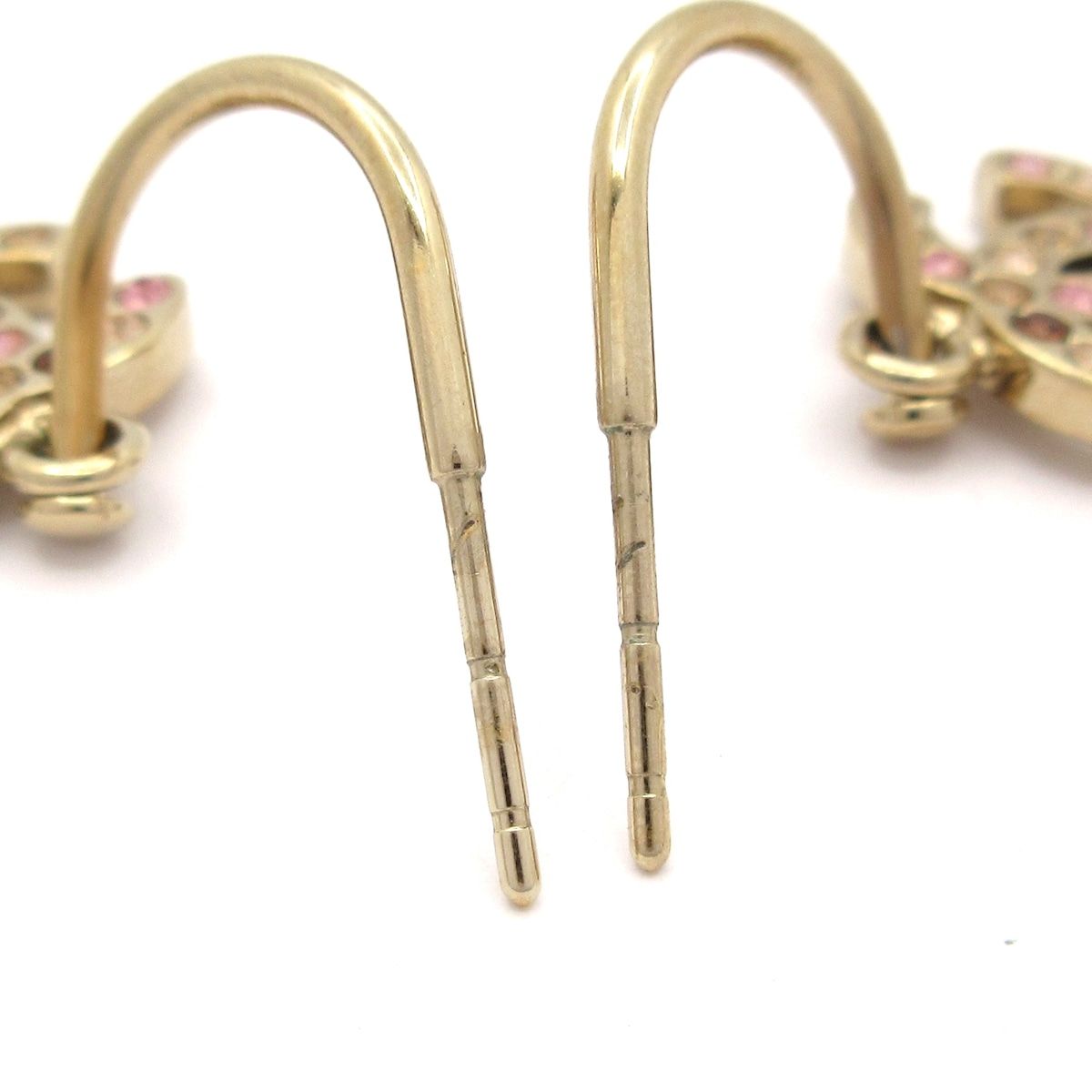 CHANEL シャネル ピアス ココマーク ゴールド×ピンク×ブラウン WWW_SHINETEETH_COM