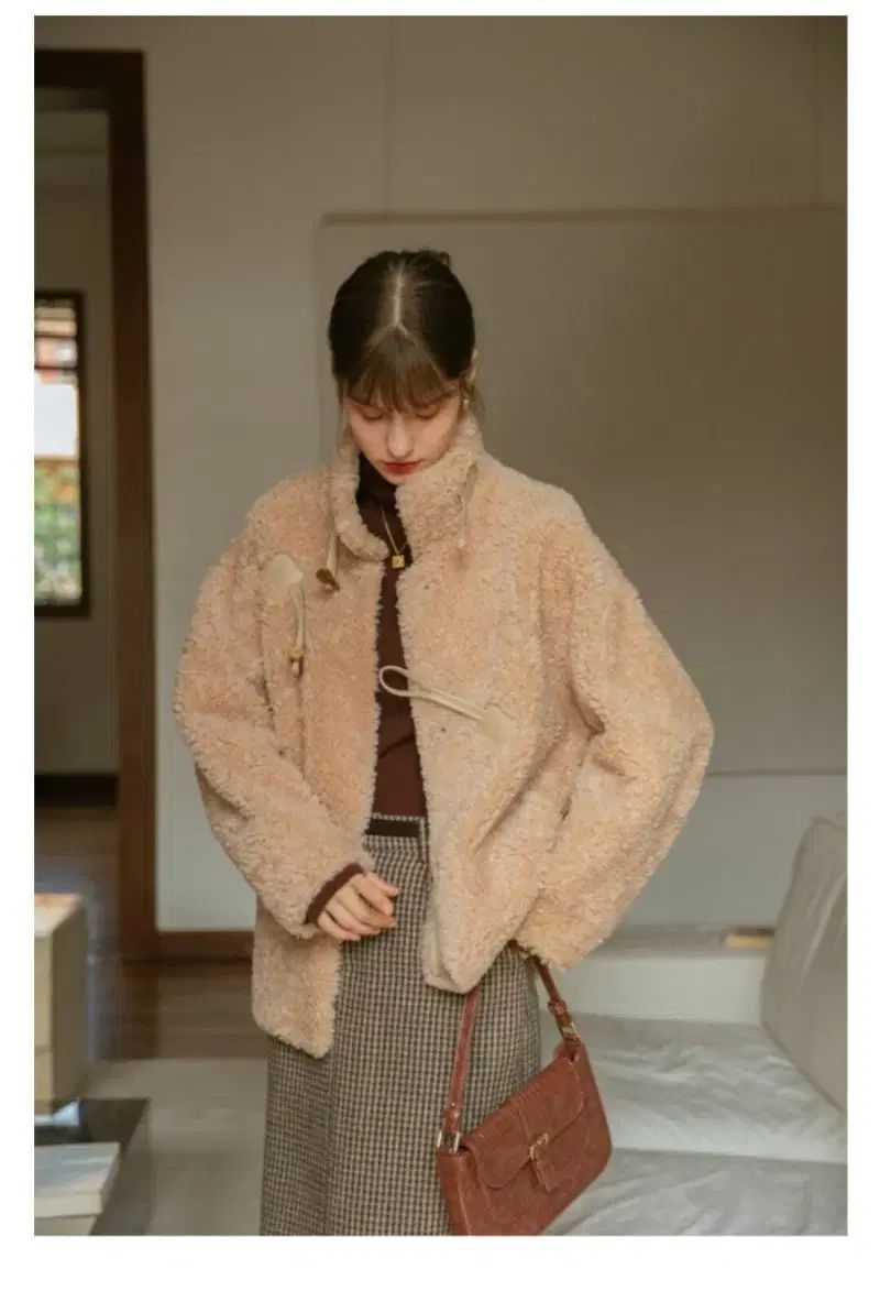 LENINA ベアファー ボアコート