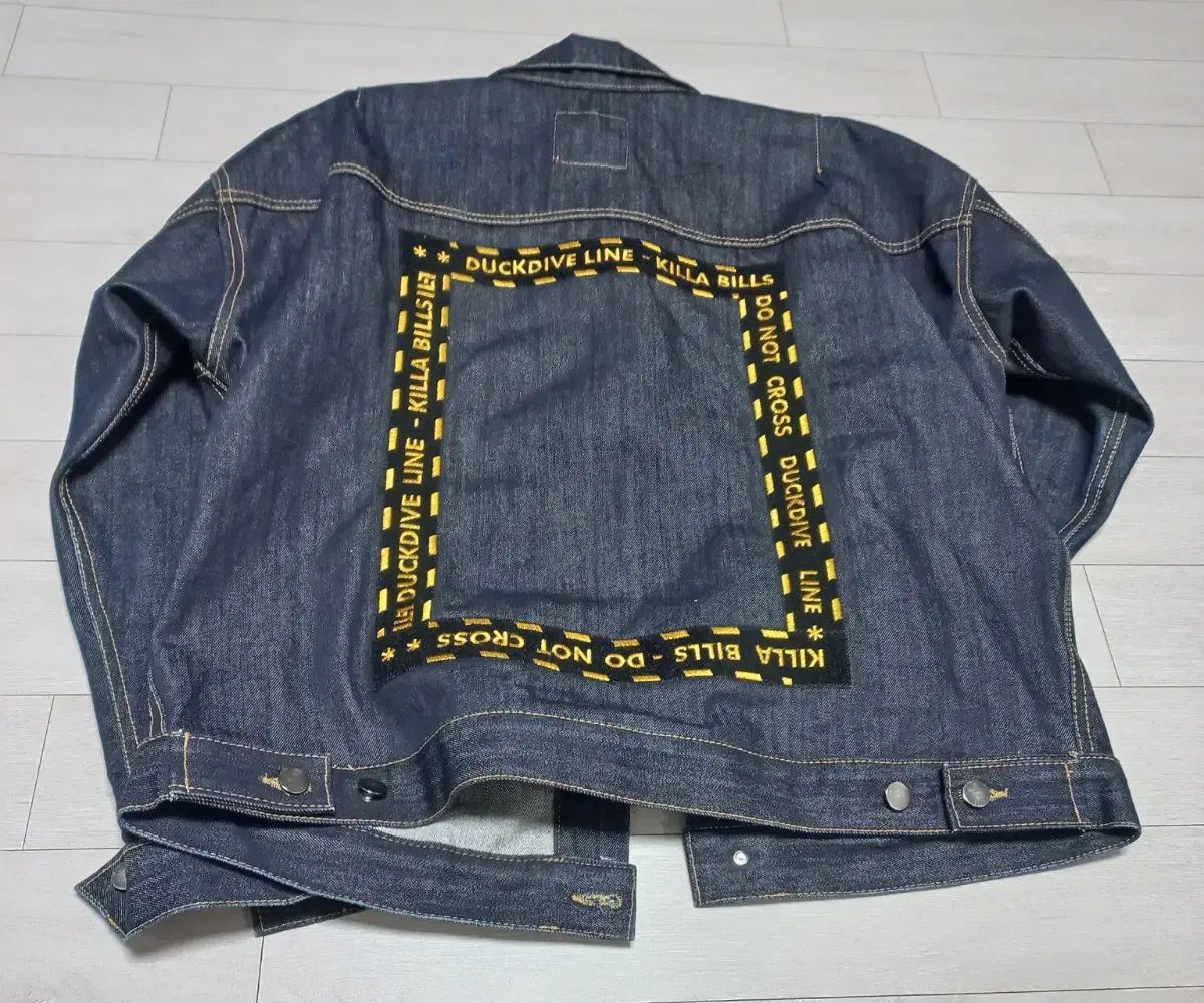 ダックダイブ メンズ オーバーサイズ デニムジャケット KANDAIZUMI_COM