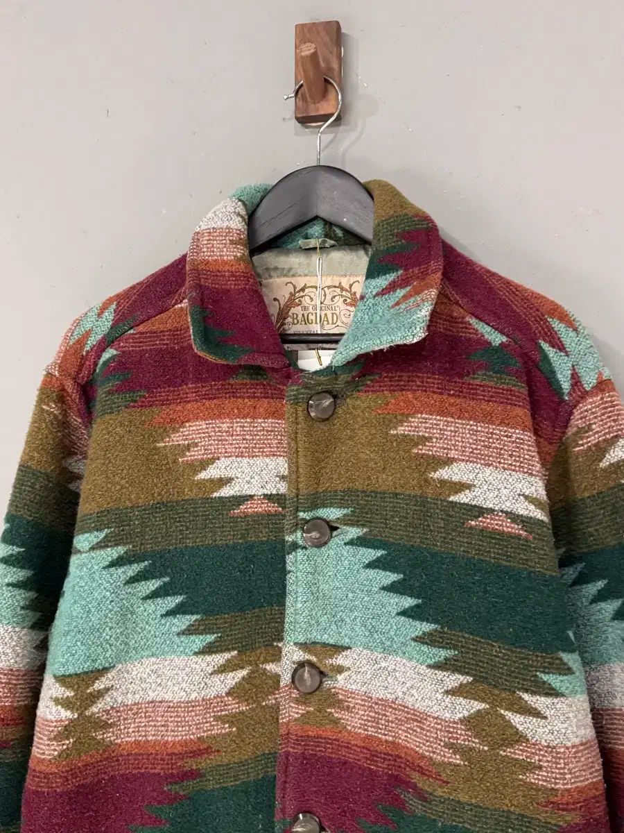 バグダッド カフェ エスニック ナバホ ウール ジャケット