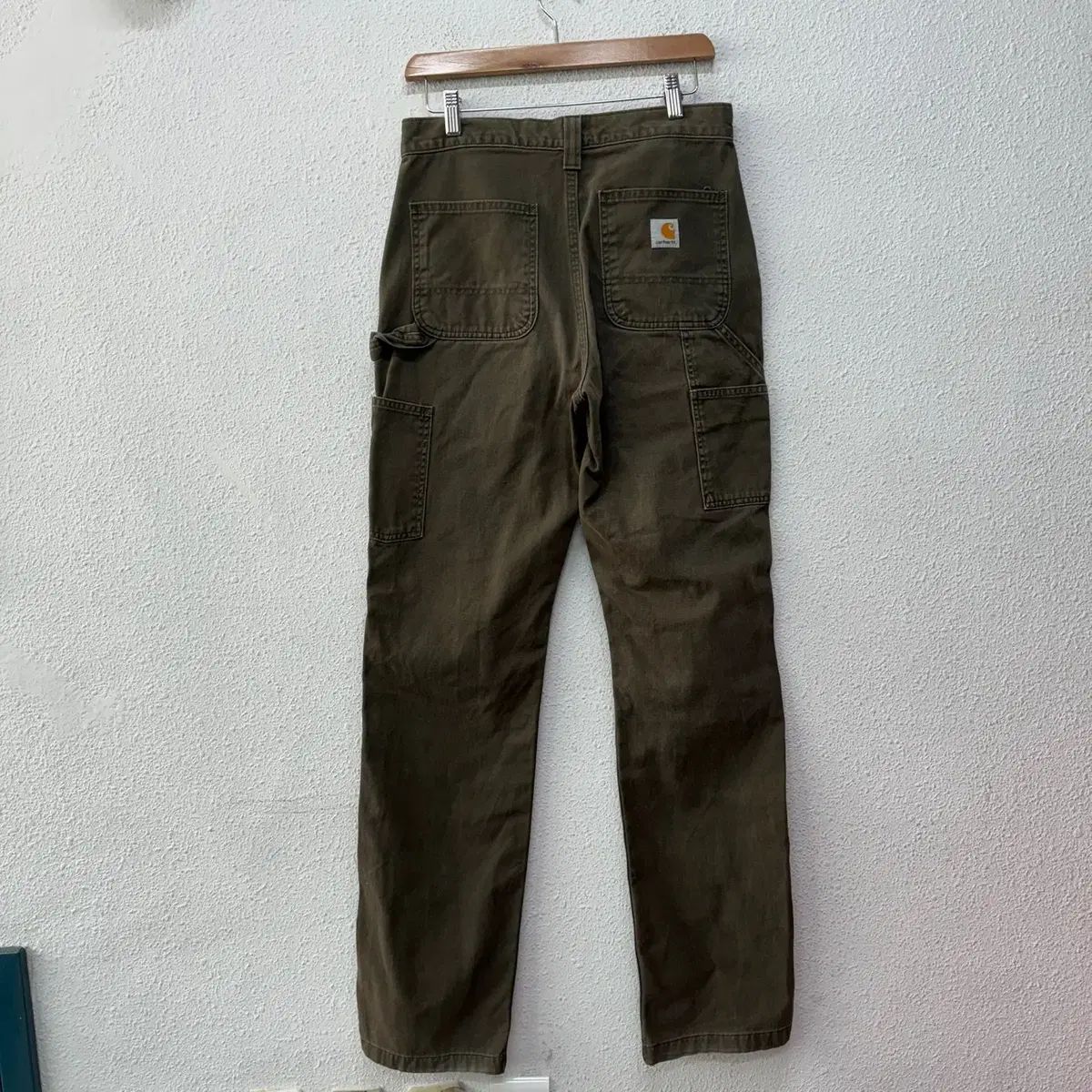 30 Carhartt カーハート リラックスフィット ダブルニー カーペンター ワーク パンツ ズボン N 5825