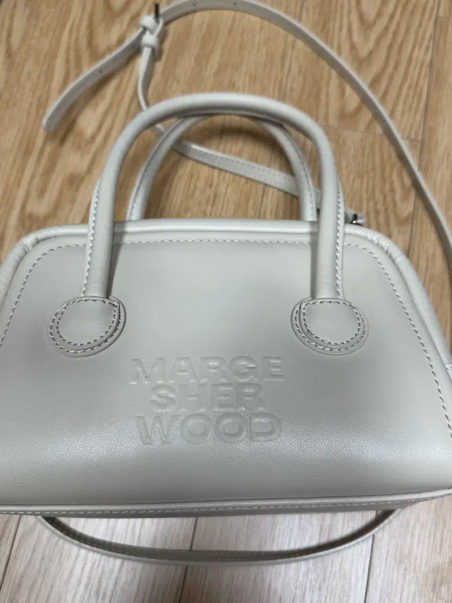 MARGESHERWOOD マージシャーウッド バッグ SOFT TOTE MINI_cream plain