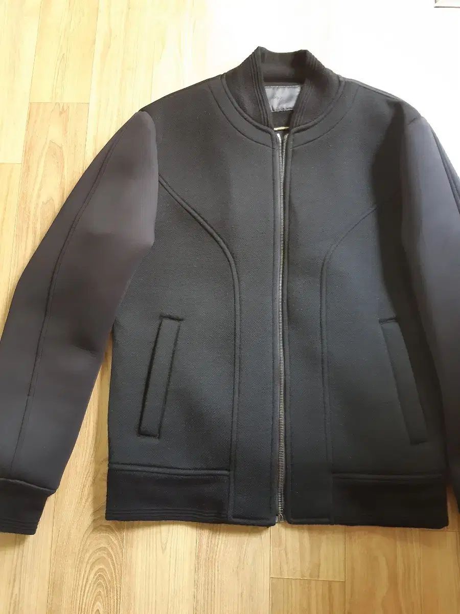 앤드지 ブルゾン ウール混 ウールブレンド ジャケット アウター