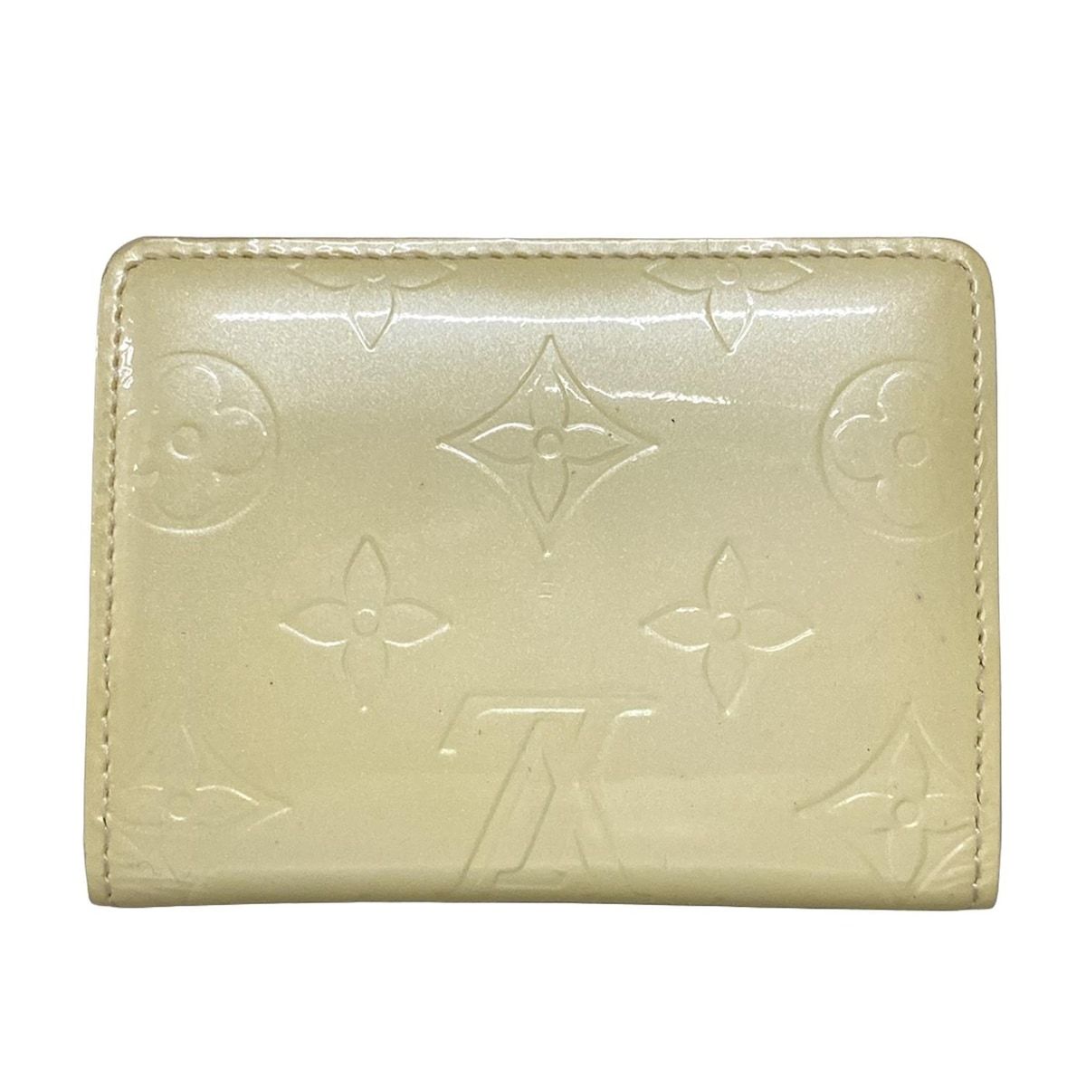 LOUIS VUITTON ルイヴィトン コインケース モノグラムヴェルニ ラドロー M91357 ペルル レザー