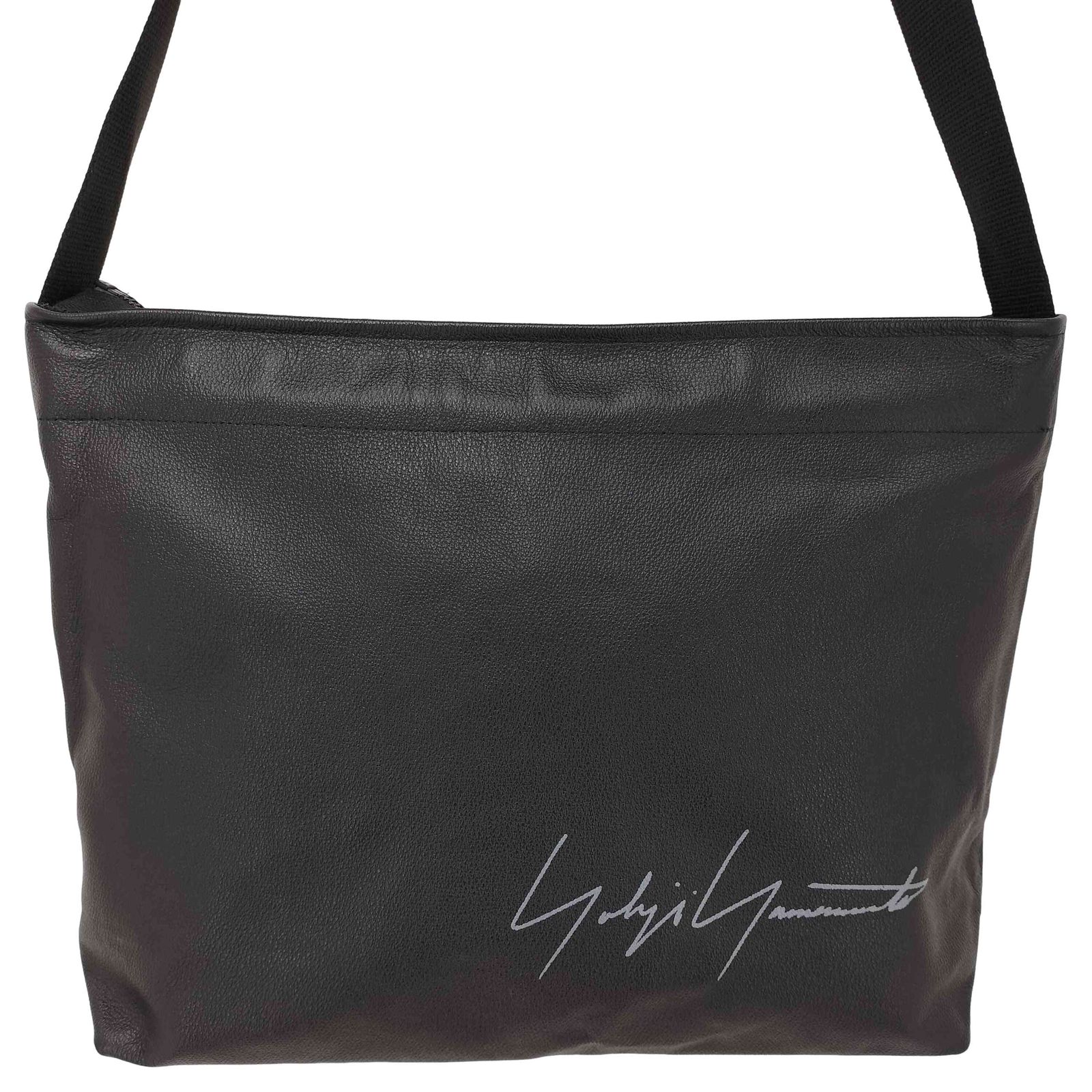 ヨウジヤマモト Yohji Yamamoto SIGNATURE LEATHER MINI TOTE BAG メンズ 表記無