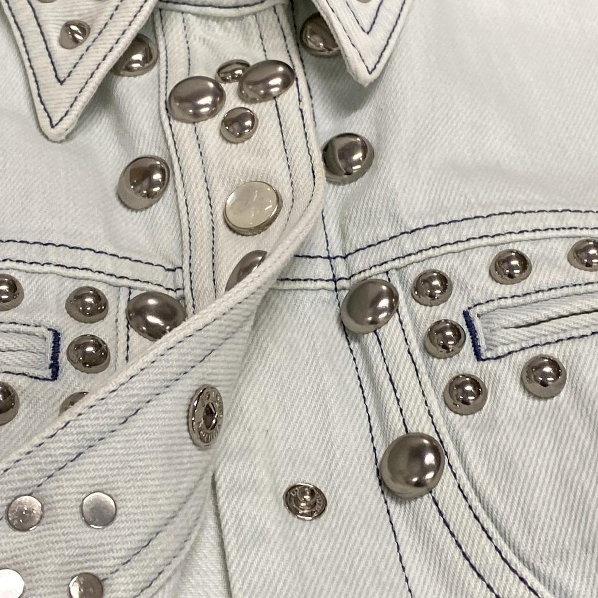 LOUIS VUITTON(ルイヴィトン) ジャケット サイズ34 - ライトブルー