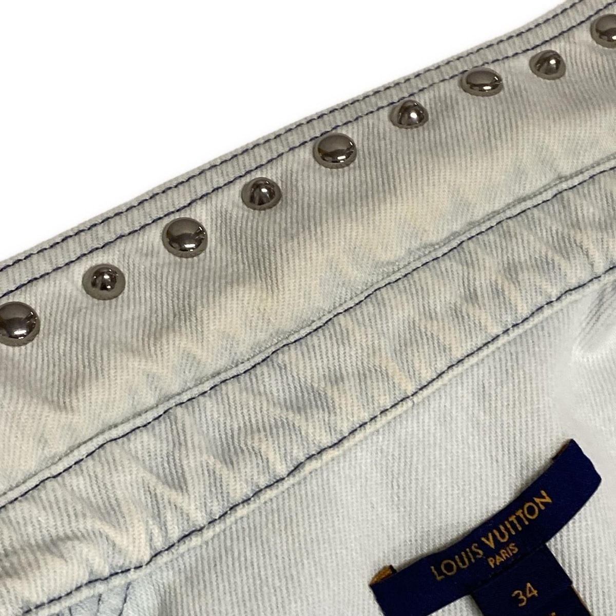 LOUIS VUITTON(ルイヴィトン) ジャケット サイズ34 - ライトブルー