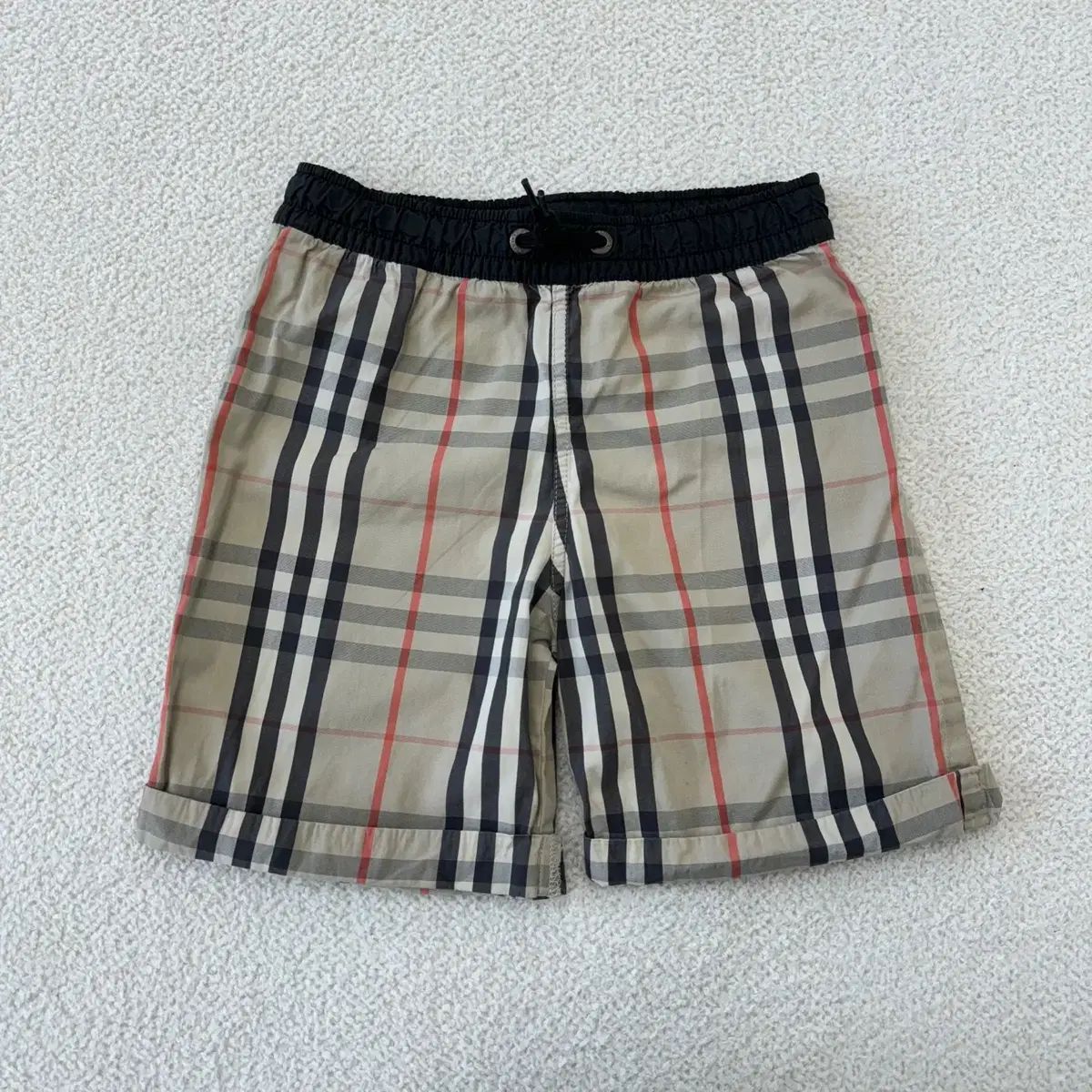 6Y バーバリー キッズ ベイビー ノヴァチェック ISTJ VENDING MACHINE Ver. ハーフパンツ N6210