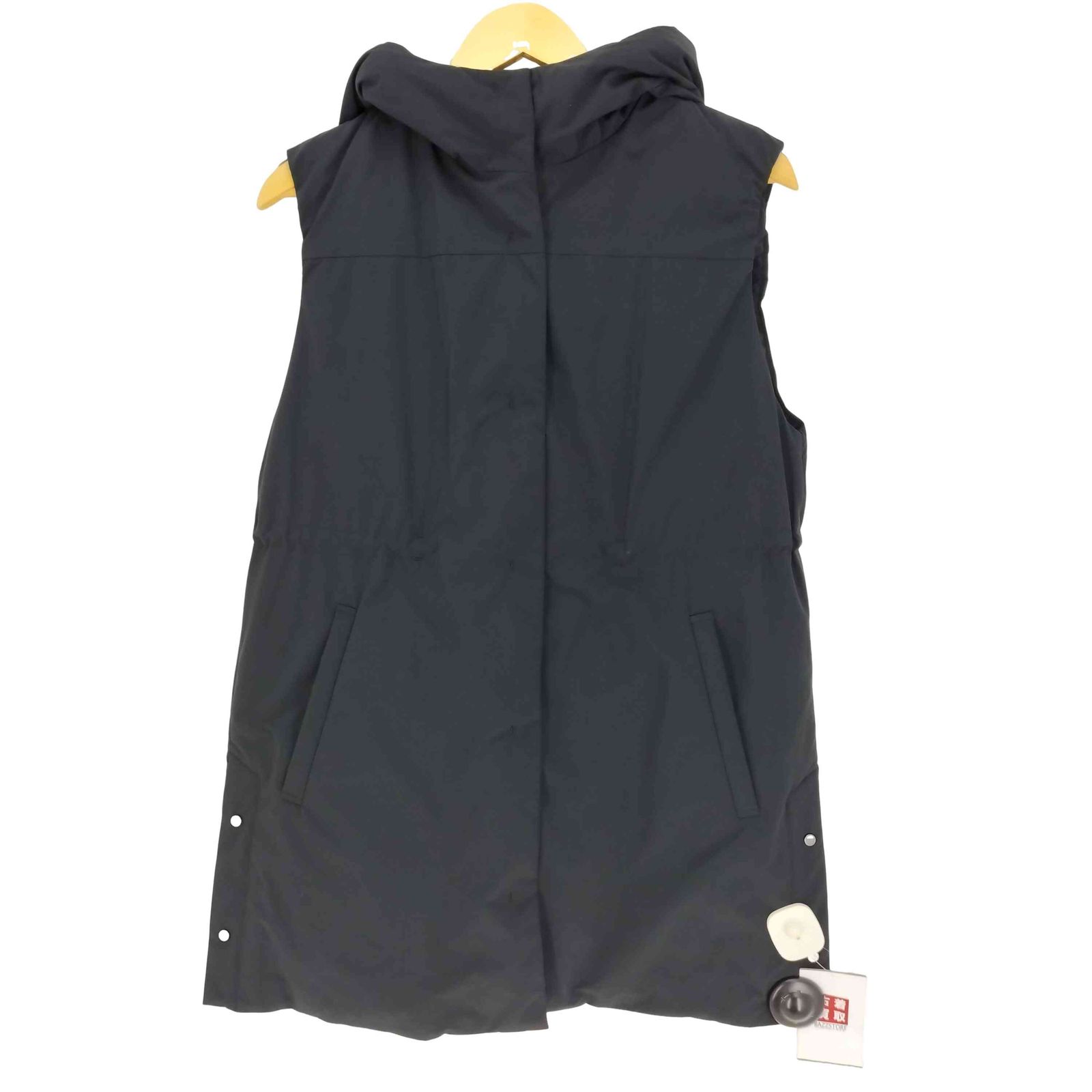 トランスワーク TRANS WORK メモリー タフタ ロング ダウン ベスト レディース JPN 38