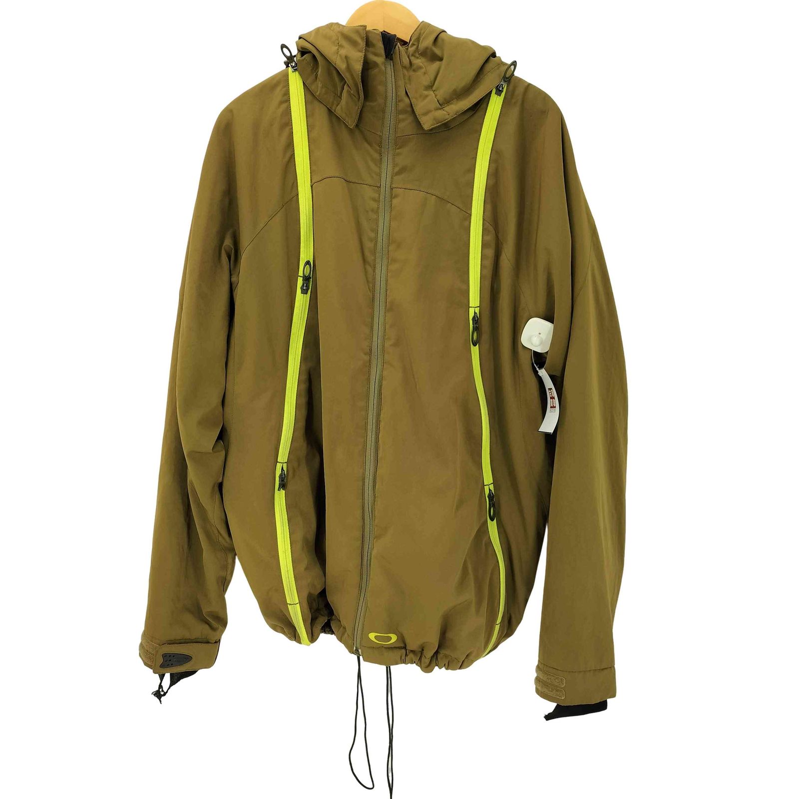 OAKLEY(オークリー) 00S 05AW NITRO FUEL 3連ジップ マウンテン パーカー ジャケット メンズ import：L 【中古】【ブランド古着バズストア】 オークリー OAKLEY 00S 05AW NITRO FUEL 3連ジップ マウンテン