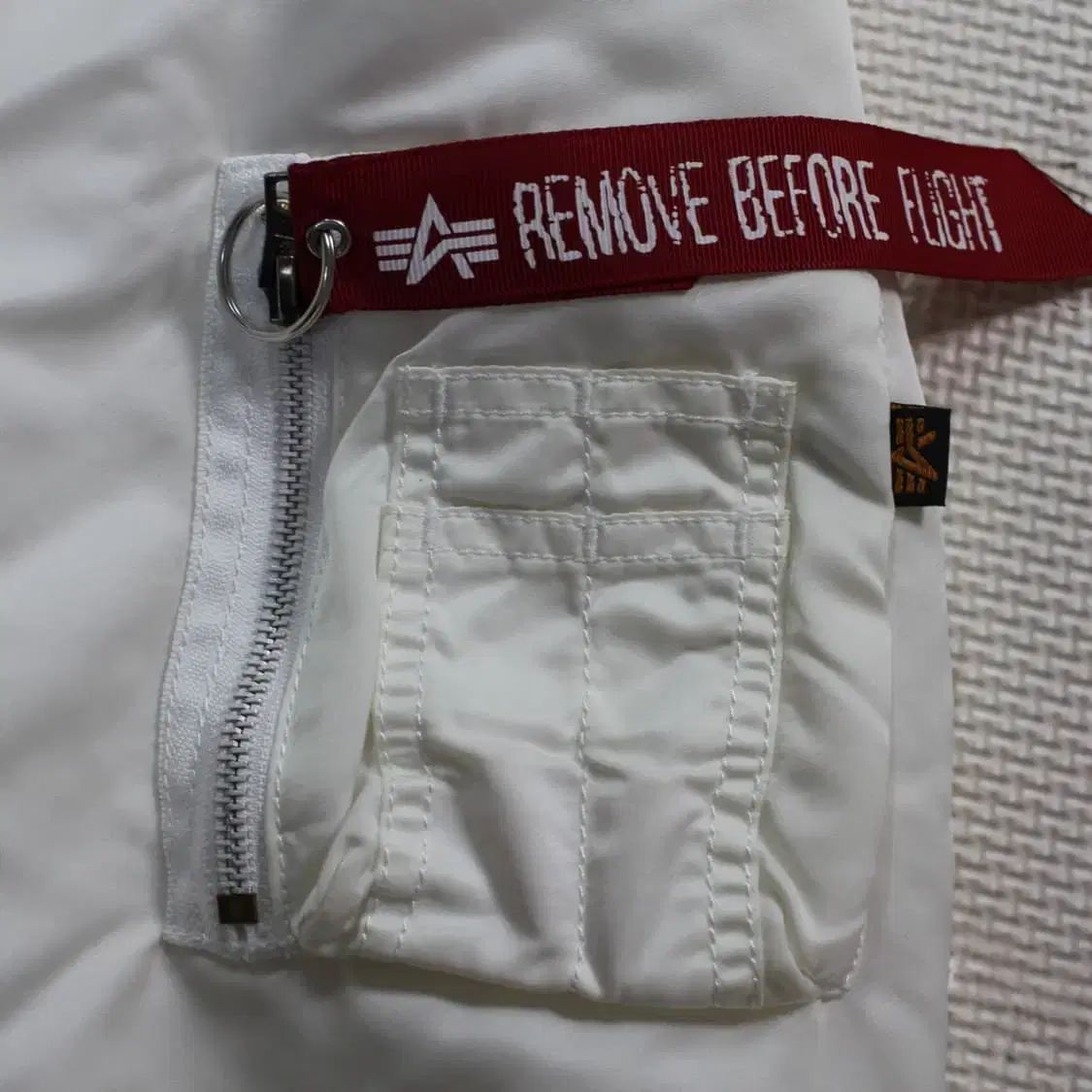 アルファ インダストリーズ MA-1 クラシック 白 ジャケット KANDAIZUMI_COM