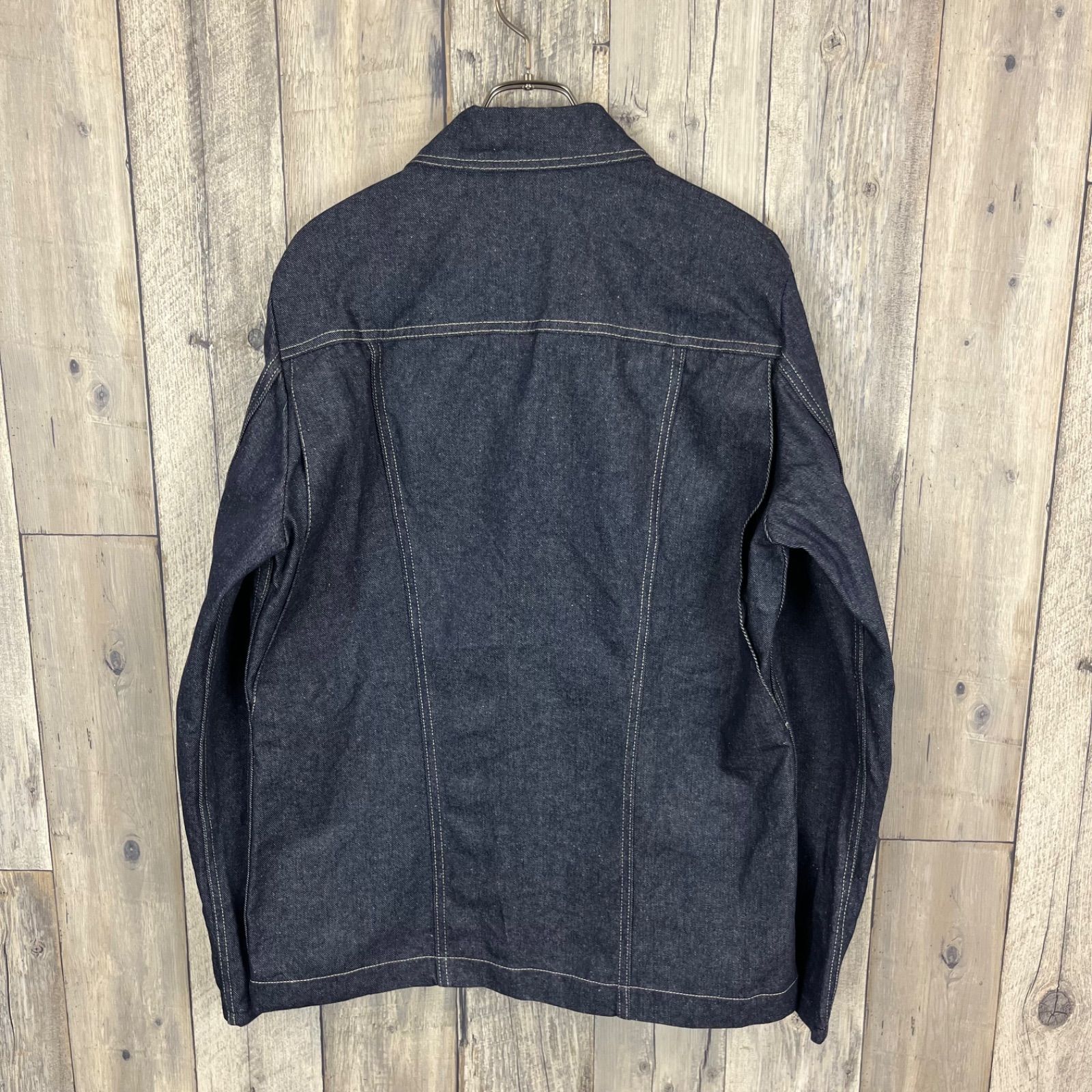 ADOLPHE LAFONT Denim French work jacket フランス製 デニム フレンチ ワーク カバーオール メンズ L 48 サイズ