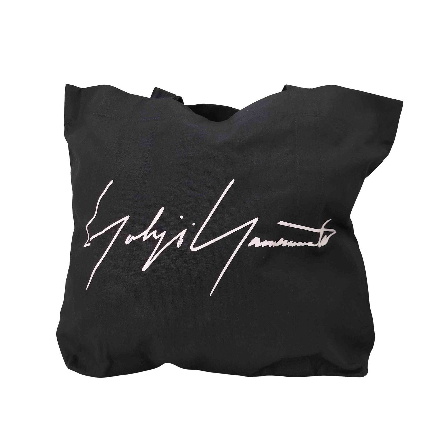 ヨウジヤマモト Yohji Yamamoto シグネチャーロゴキャンバストートバッグ メンズ ONE SIZE