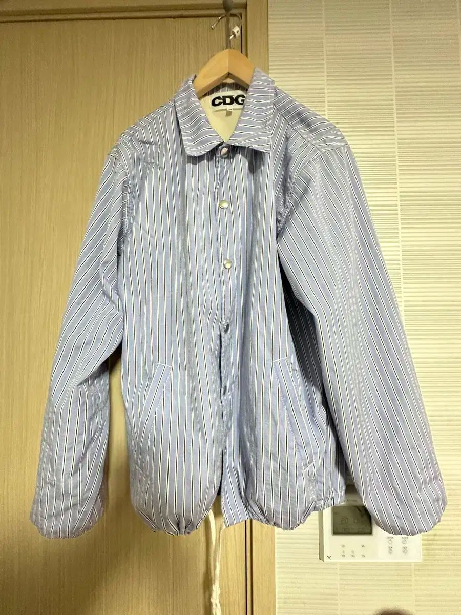 CDG コム デ ギャルソン ストライプ コーチジャケット G-DRAGON ジードラゴン キム チェウォン KIM CHAEWON