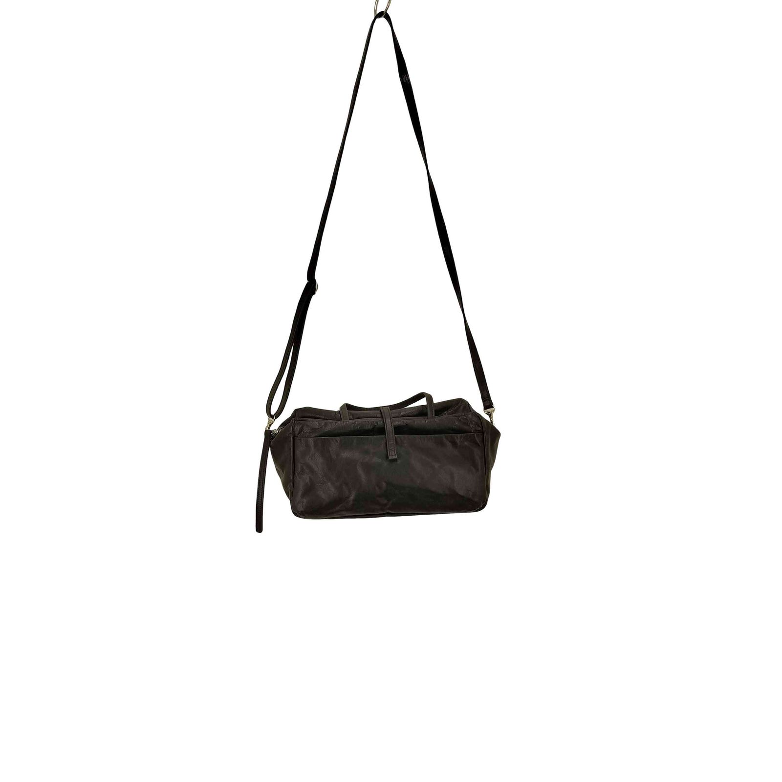 USED古着(ユーズドフルギ) LES BASIQUE 2WAY レザーショルダーバッグ レディース 表記無 【中古】【ブランド古着バズストア】 ユーズドフルギ USED古着 LES BASIQUE 2WAY レザーショルダーバッグ