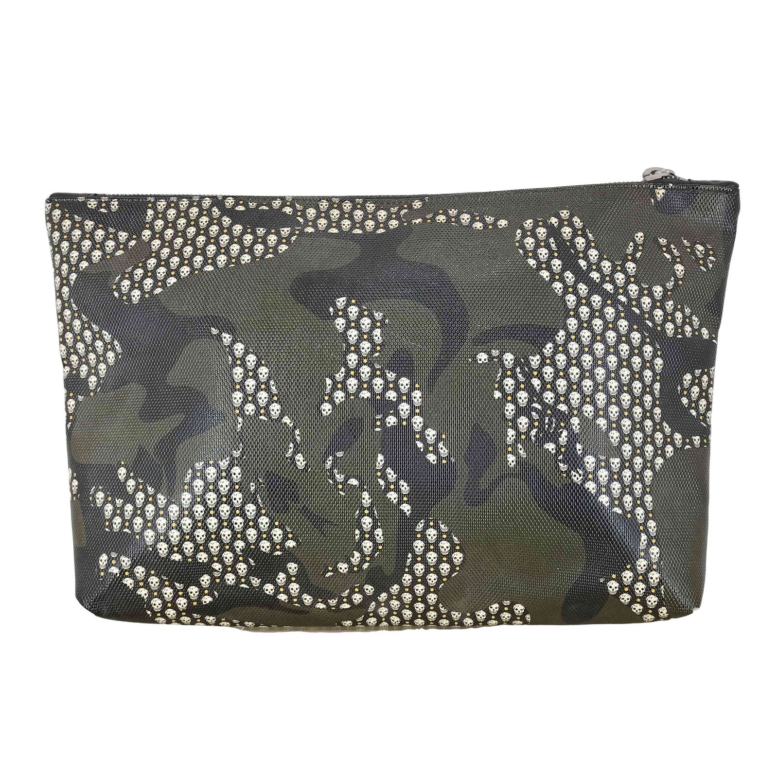 アレキサンダーマックイーン Alexander McQueen スカル＆カモ クラッチバッグ メンズ 表記無