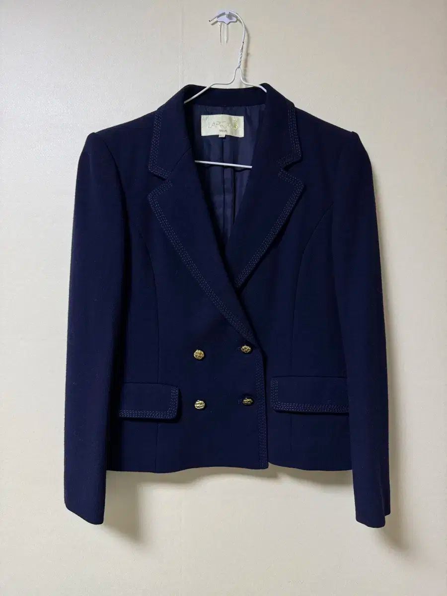 ヴィンテージ ネイビー ダブルボタン セットアップ