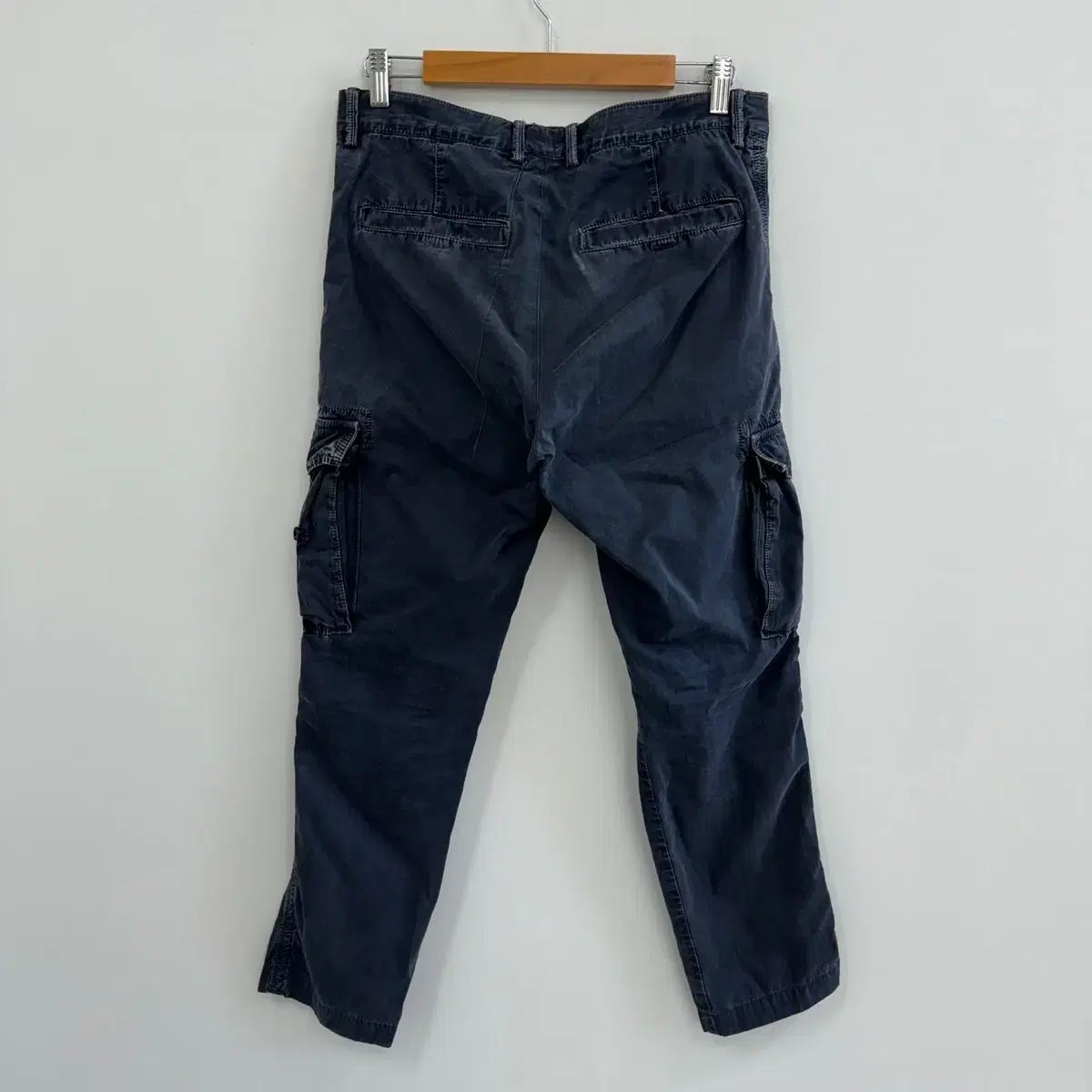 33 ストーンアイランド メンズ ガーメントダイング ワッペン カーゴパンツ ズボン N 6358
