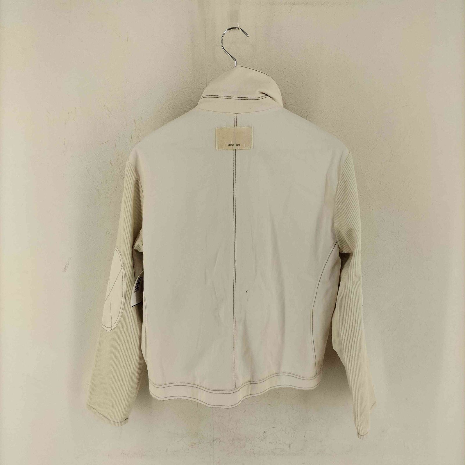 ユーズドフルギ 古着 Matin Kim コーデュロイ 切替 ジップアップ ジャケット メンズ