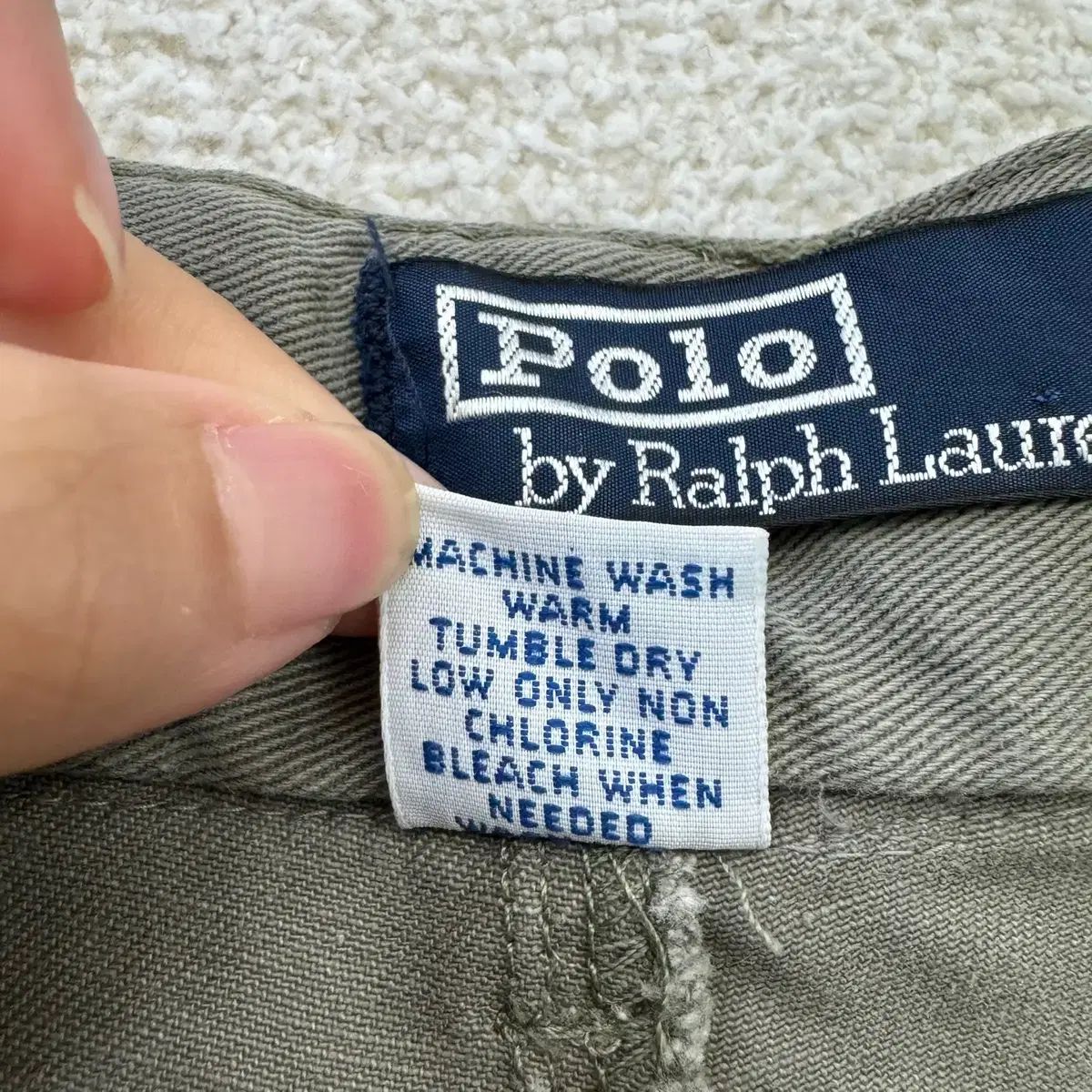 32 ポロ ラルフローレン メンズ チノ カーゴ コットン パンツ ズボン N 6365